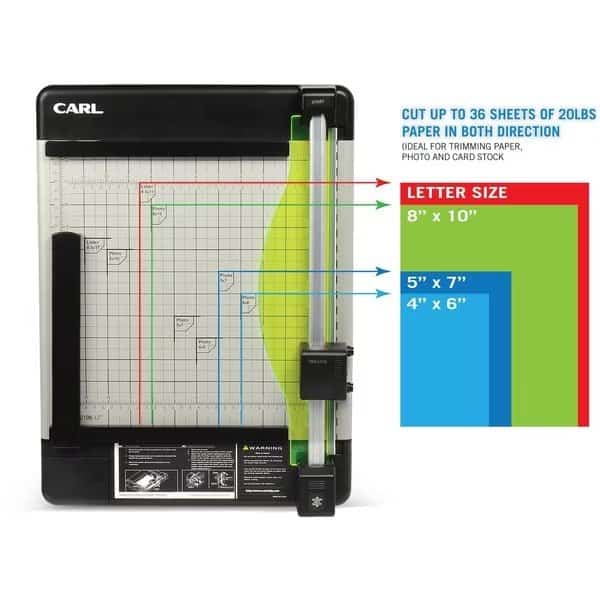 Paper Trimmer, 36 Sheet Capacity, Gray, 12"