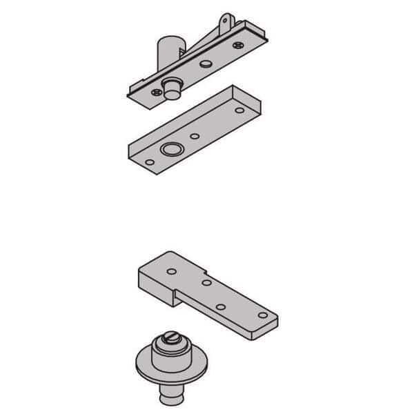 Satin Chrome Pivot 7253SET26D