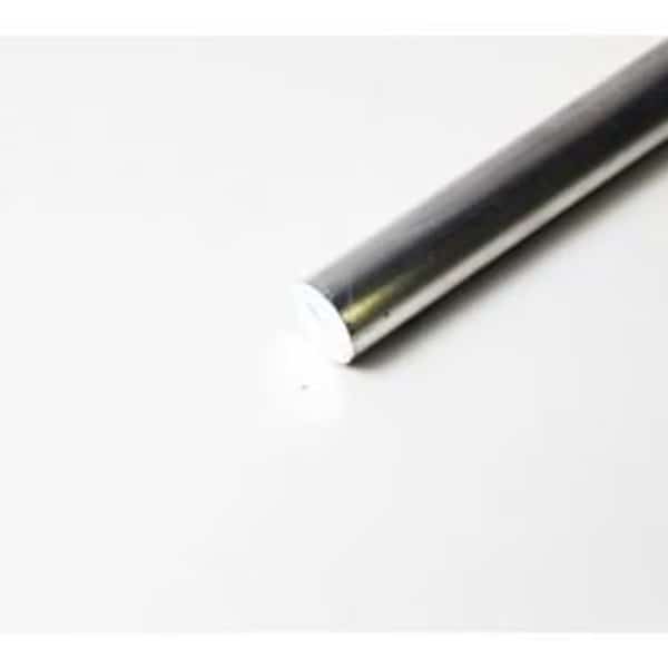 2.5" Dia 2024 Aluminum Rod 4 ft, TW METALS, Mfr# 04479-4