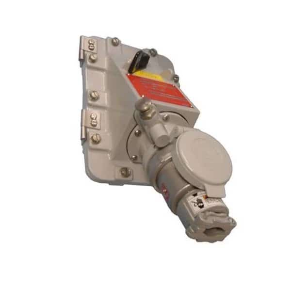 Pin & Sleeve Plug, 30 A, 600V AC, Single Phase, 3 Pole, Style 2 Grounding, Gray, NEMA 3, 3R, 4, 4X