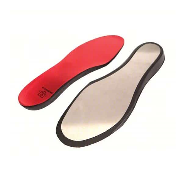 Puncture-Resistant Insoles, Black/Red, PR