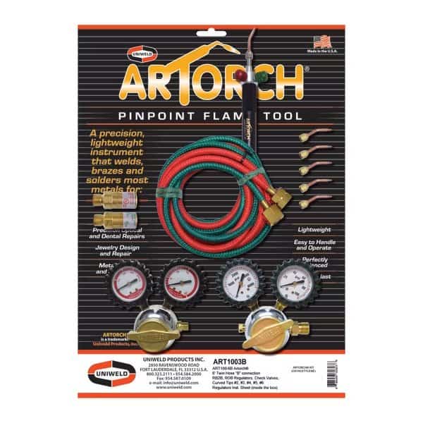 ArTorch w/6Ft B-Hose, Regs, Sz.2-6 Tips