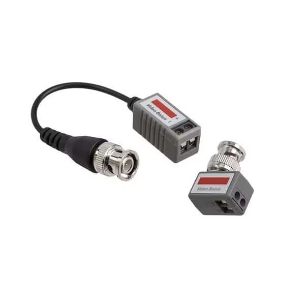 CCTV Balun, BNC Male and BNC Pigtail, PR