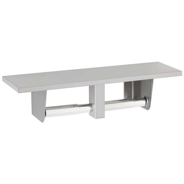 Toilet Tissue Dispenser w/Utility Shelf
