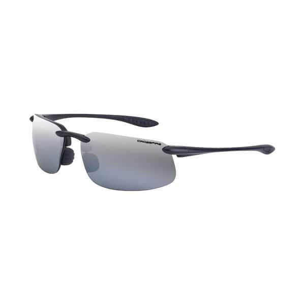 ES4, Safety Glasses Anti-Scratch, Polarized, Silver Mirror POL Lens