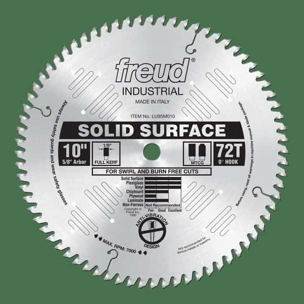 Solid Surface Blade, 10