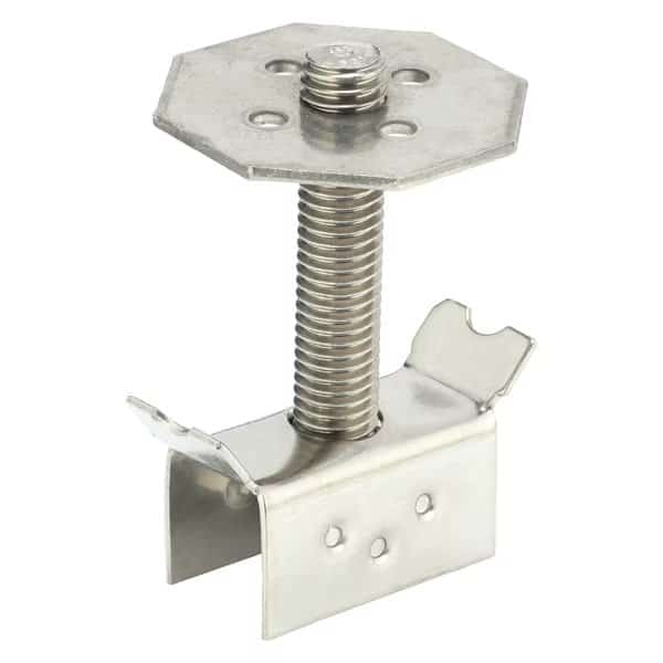 Grating Clip, Mount, 1-2 Bar H, PK20
