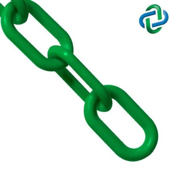 Green Plastic Chain 3"(#10,76 mm)x100, Mfr#: 80004-100, MR. CHAIN