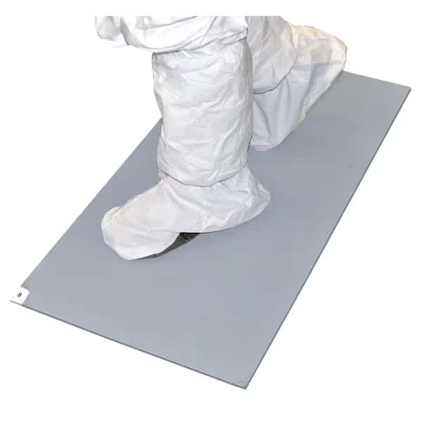 Tackified Mat, Gray, 26x45" Tacky T, PK4