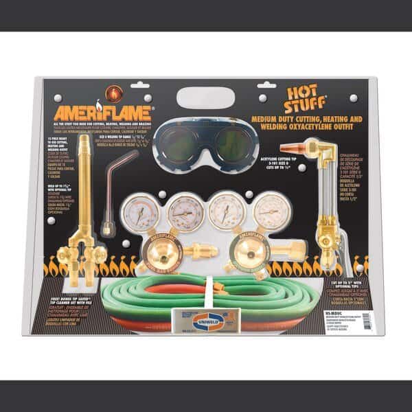 Med Duty Outfit Weld/Braze/Cut, 12Pc