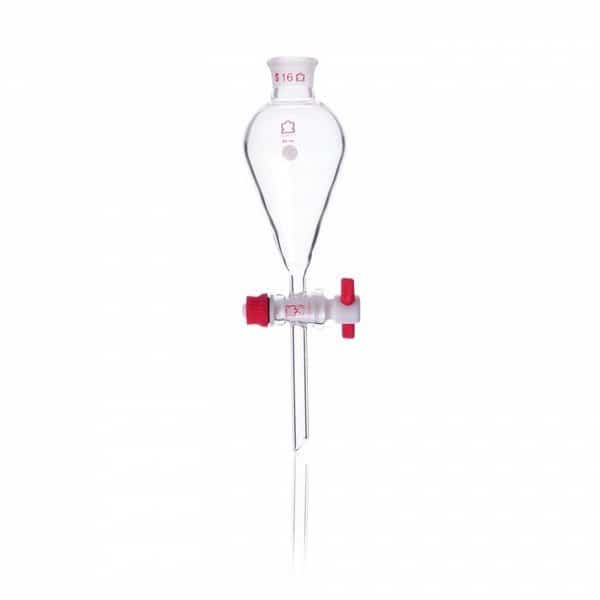 Squibb Separatory Funnel, w/PTFE Stopcock