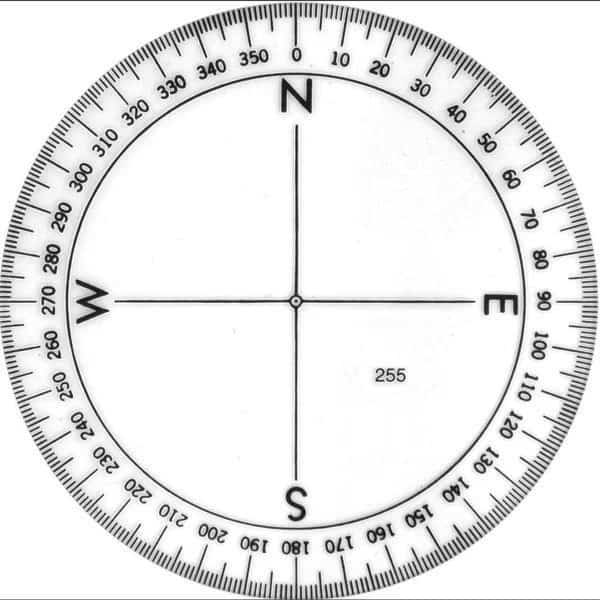 Protractors, 3 1/2" 360 Protractor