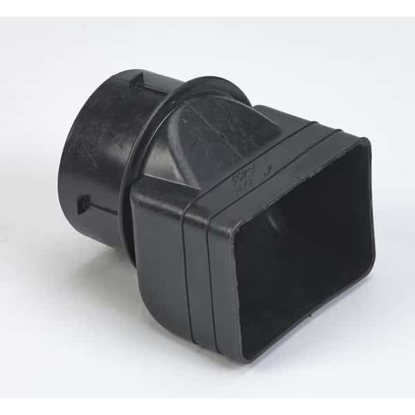 Downspout Adapter,3"x4"x4",PK3, Mfr#: M0465-0-0, ADS