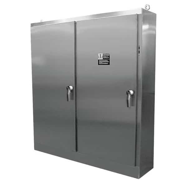 NEMA NEMA Type 12 90.12 H x 1022 W x 20.12 D Stainless Steel Heavy, Duty Free, Stand En, NVENT HOFFMAN, Mfr# A90XM4020SSN4