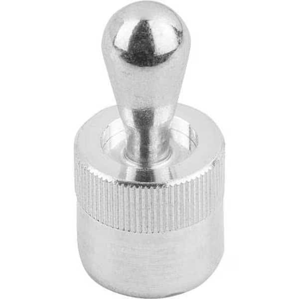Lateral Spring Plunger, Spring Force Without Seal D=1/2, D2= 1/2, L1=13, 9, Aluminum, Pin: Steel