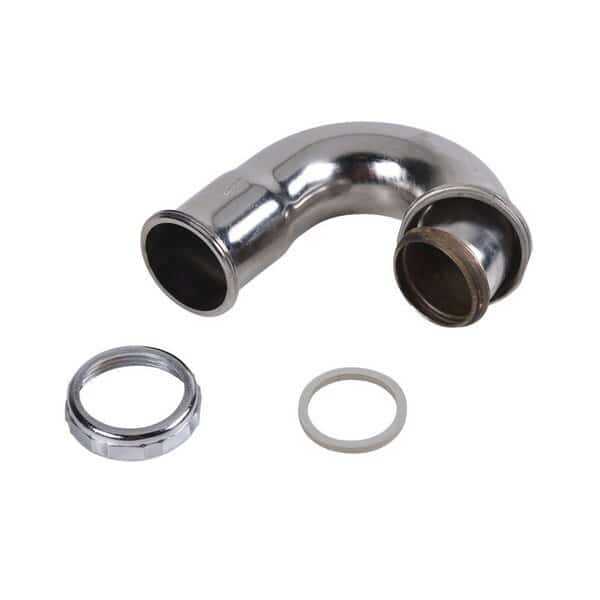 J-Bend Sink J-Bend, 1-1/2" Pipe Dia., Brass