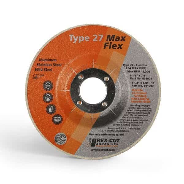 Max Flex Grinding Disc 4 1/2 x 7/8 T27 M