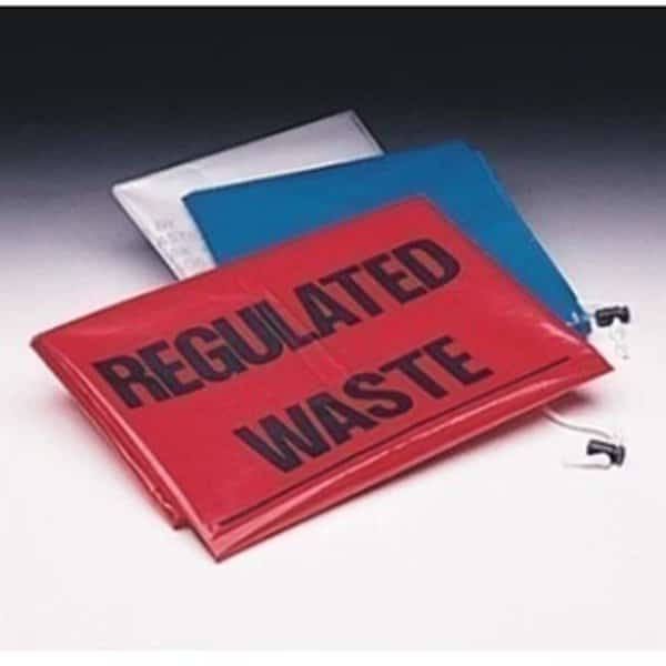 Waste Bag, 1-Ply/3mL, Blue, PK100