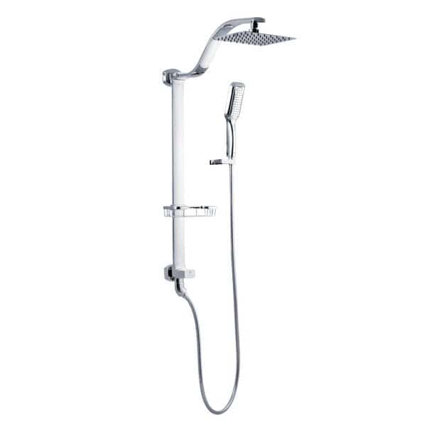 Hand Shower, Brass Shower Head: 7.87" W, Pulse Showerspas, Mfr#: 7005-CH