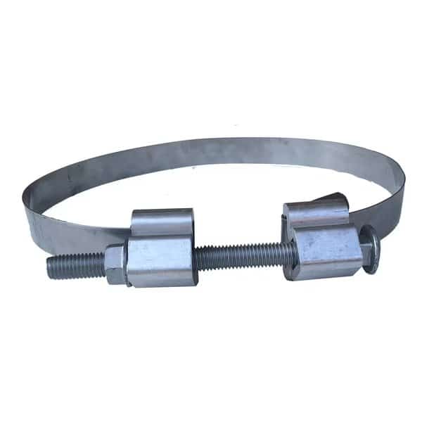Bolt Clamp 3/4 x 0.030 x 84" Stainl, PK5