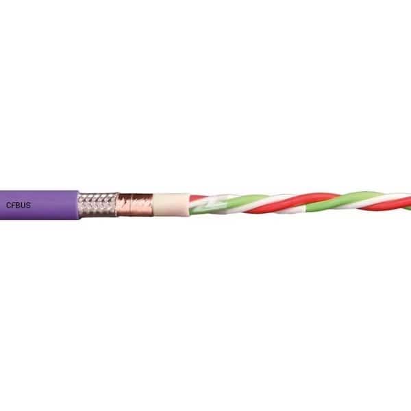Bus Cable, Red, TPR, 50 V, Order by the Foot