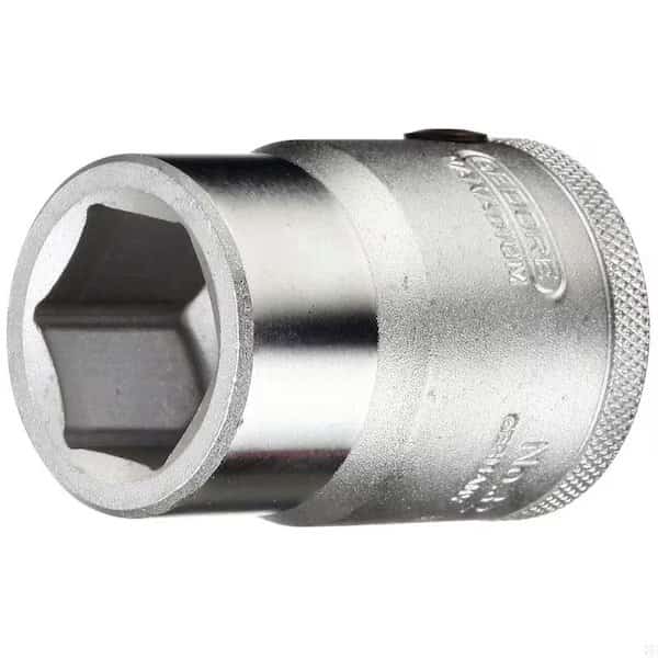 3/4" Square Drive, 21mm Metric Socket, 6 Points, 3/4", 21mm