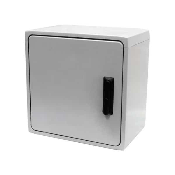 3 or 5 Point Latch with Full Turn Handle Electrical Enclosures, 19.69 in H, 12.6 in D, 19.69 in W