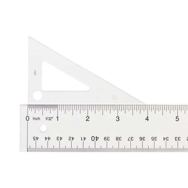 Triangles, 4" Styrene Triangle -30/60