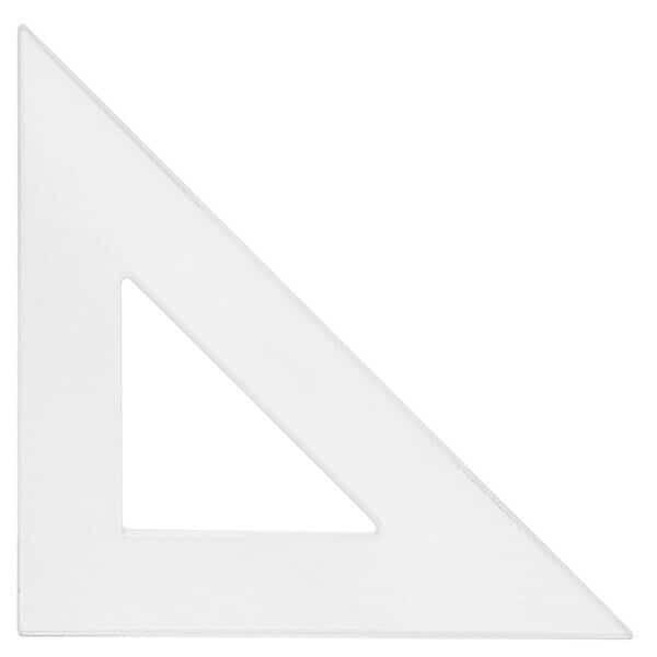 Triangles, 8" Styrene Triangle - 45/90
