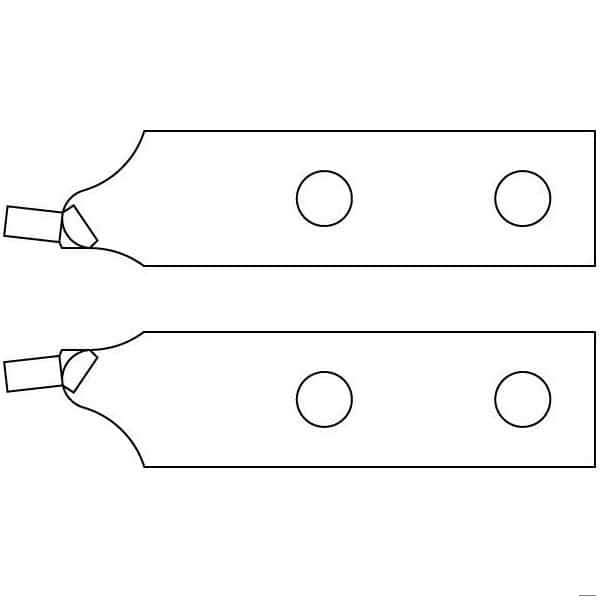 Spare Tips,2,Straight,D 3.2mm, Mfr#: E-8000 A 4 EL, GEDORE