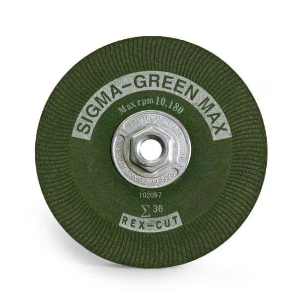 Depressed Center Grinding Wheel, Type 27, REX CUT, Mfr# 739152