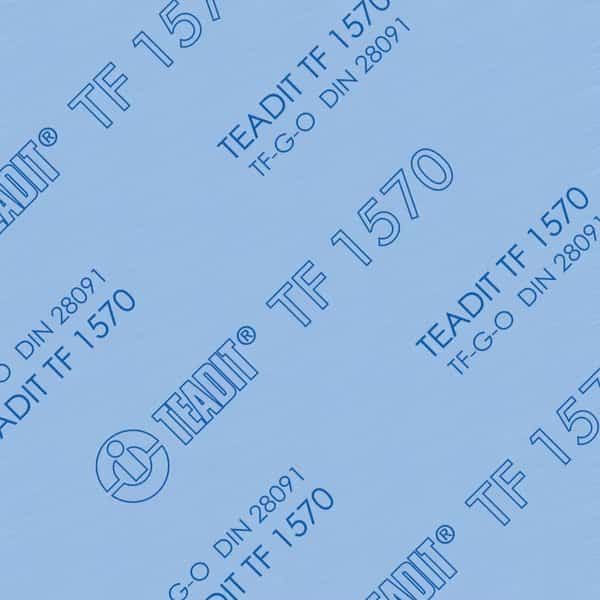 Restructured PTFE gasket sheet
