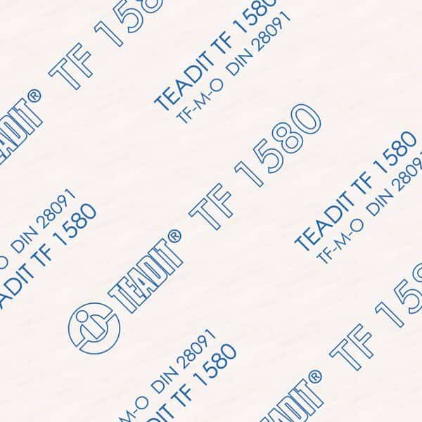 Restructured PTFE gasket sheet, Teadit, Mfr#: TEALON TF1580