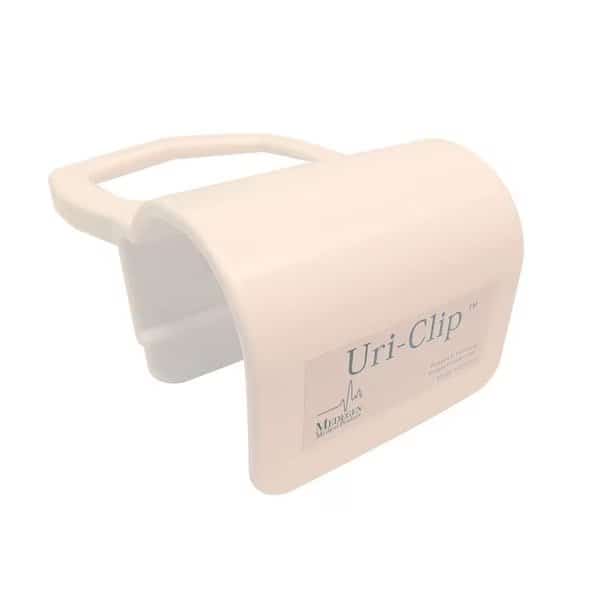Uri-Clip,Urinal Holder,White,PK48, Mfr#: H143-01, MEDEGEN MEDICAL PRODUCTS