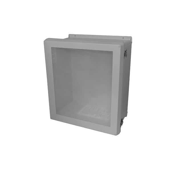 Twist Latch Electrical Enclosures, 7.32 in H, 4.92 in D, 7.32 in W