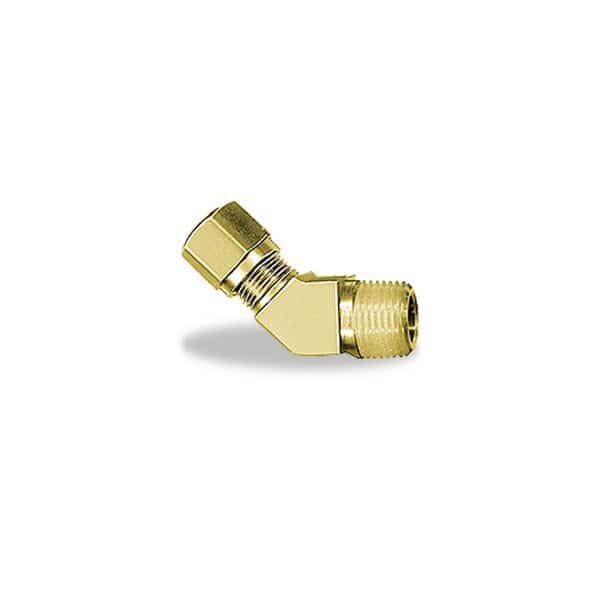 Air Brake, Nylon, 90 deg., Elbow, 5/8"x3/8"