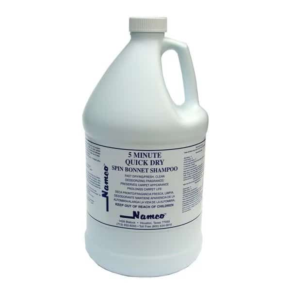 Five Minute Quick Dry Cleaning Shampoo, 1 gal., PK4