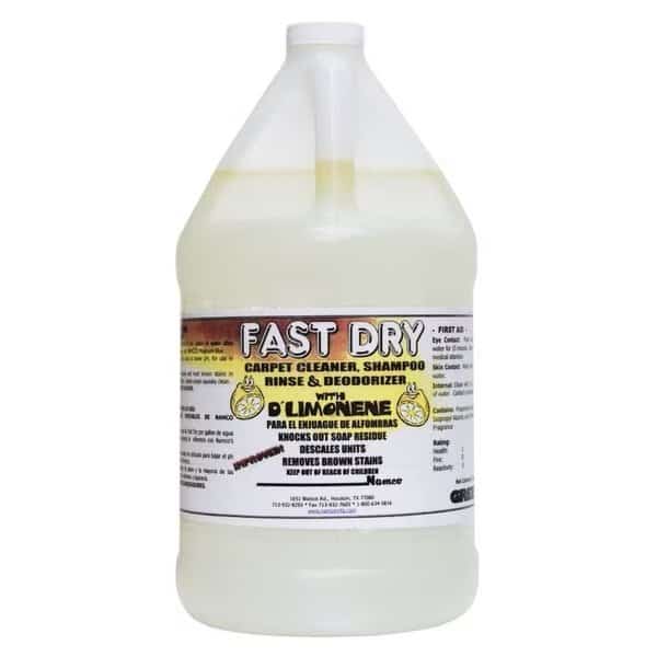 Fast Dry Carpet Rinse With D'limonene, 1 gal.
