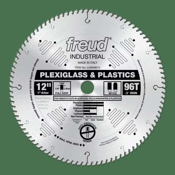 CircularSawBlade, Carbide, Dia:12