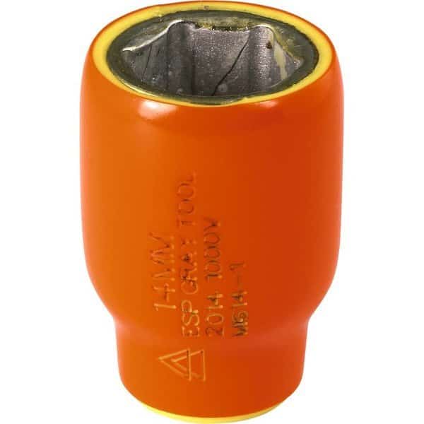 14mm X 1/4" Drive, 6 Point Standard Length, 1000V Insulated