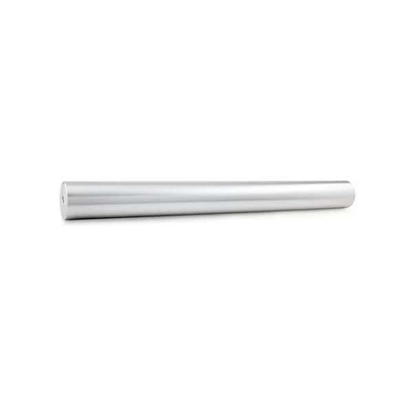 Round Standoffs, 5/16"-18 Thrd Sz, 2 in Bd L, Aluminum Clear Anodized, 1-1/4 in OD