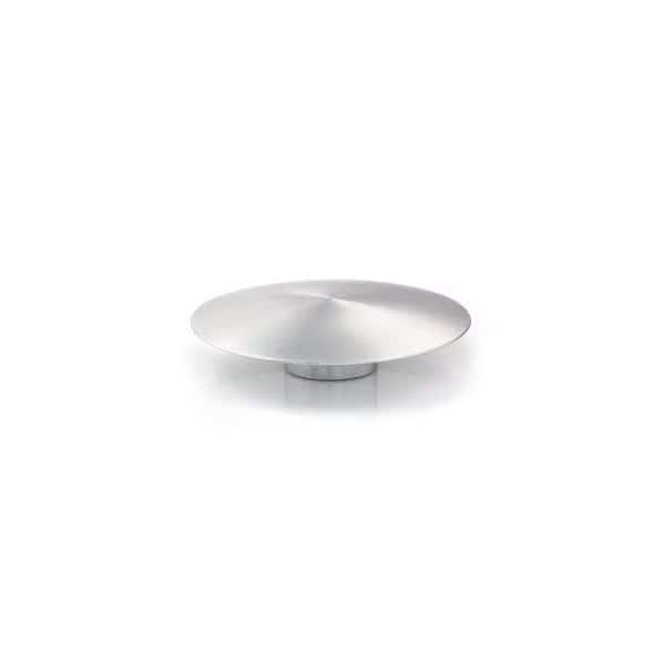 Standoff Cap, 5/16"-18 Thrd Sz, Aluminum Clear Anodized