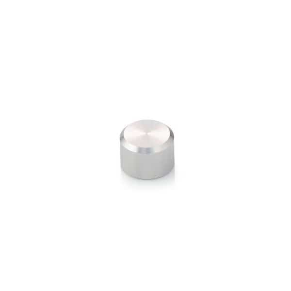 Standoff Cap, #10-24 Thrd Sz, Aluminum Clear Anodized