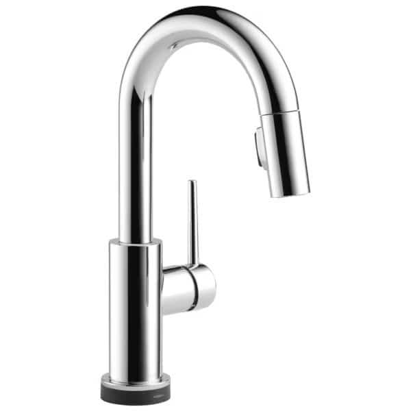 Electronic, 8" Mount, Commercial 1 or 3 Hole Kitchen Faucet, Delta, Mfr#: 9959T-DST