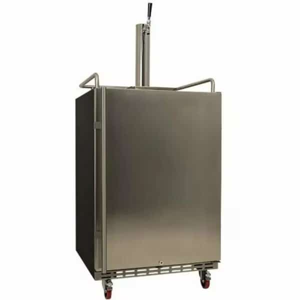 24 Inch Wide Kegerator for Full Size Kegs with Electronic Control Panel, Edgestar, Mfr#: KC7000SS