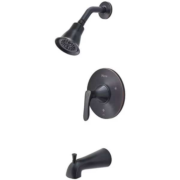 Pfister Weller 0X8 Series Tub & Shower Trim Tuscan Bronze