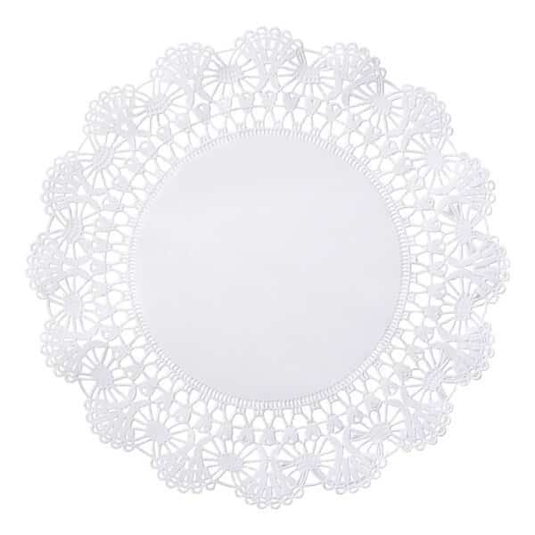 6" White Cambridge Lace Doilies 1000 PK