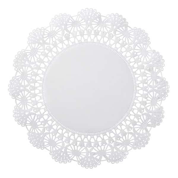 8" White Cambridge Lace Doilies 1000 PK