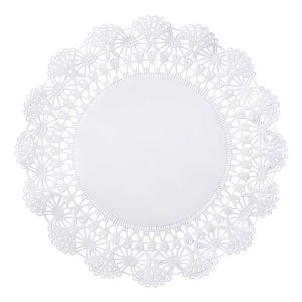 10" White Cambridge Lace Doilies 1000 PK