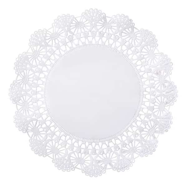 12" White Cambridge Lace Doilies 1000 PK